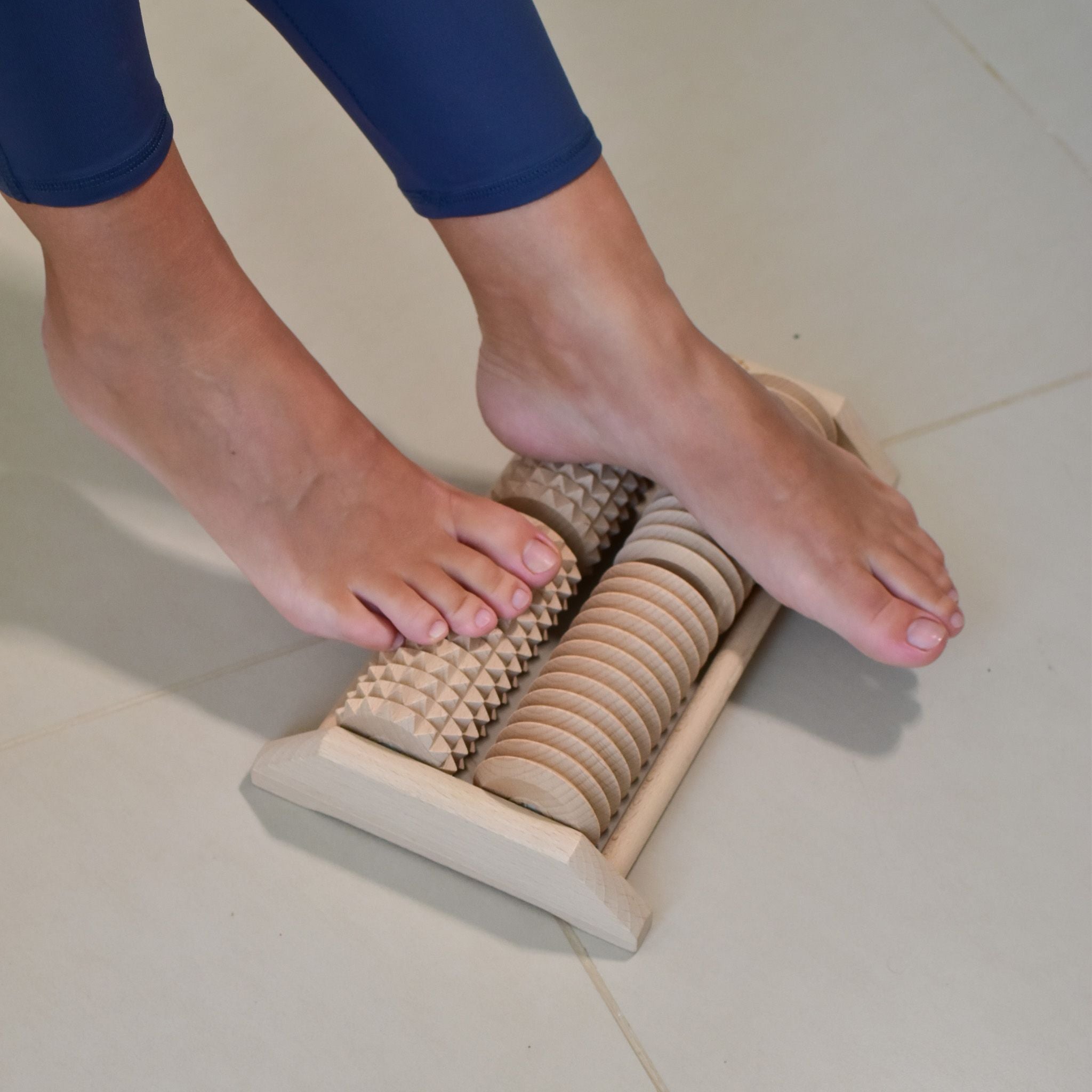 Wooden Feet Massager