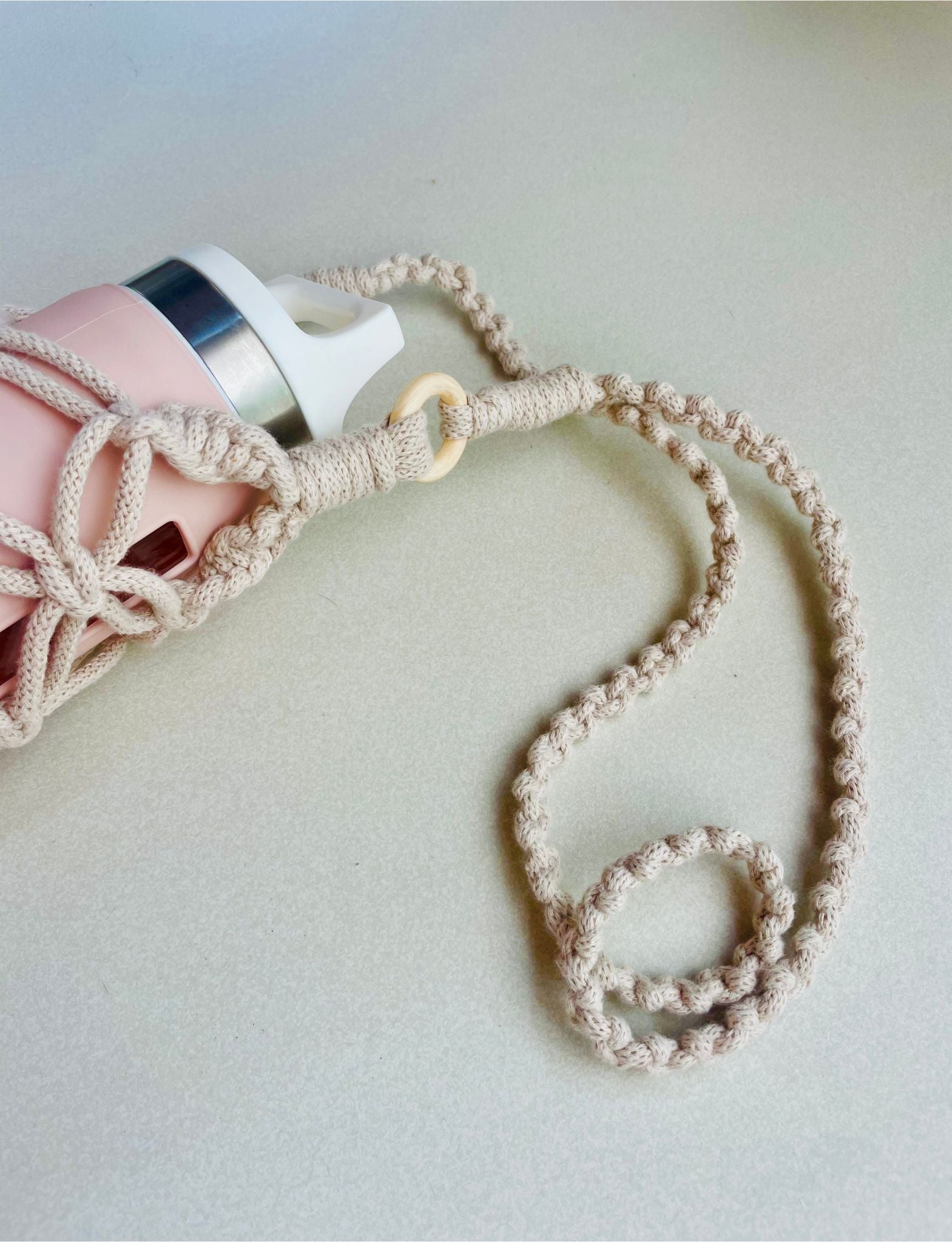 Macrame Bottle Strap