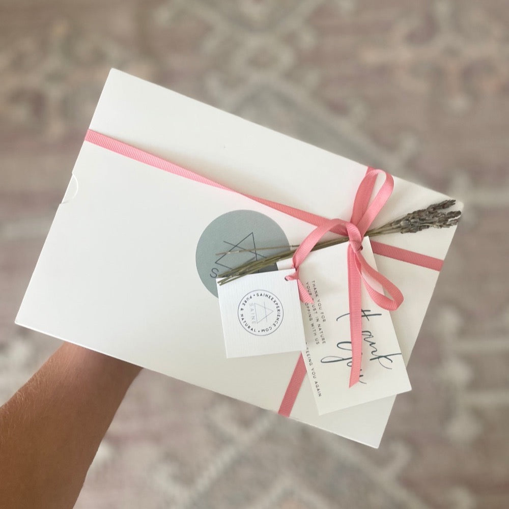 Gift Box Scrunchie Set & your favorite Essential Oil Sprays