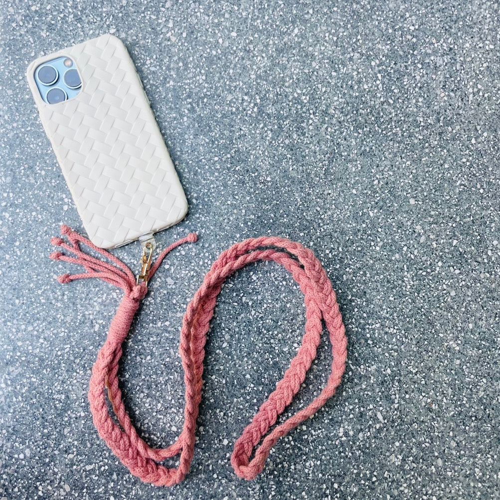 Macrame Phonecase Strap - soft